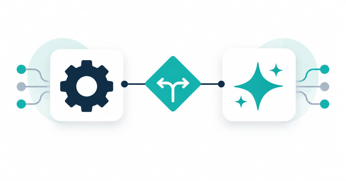 AI and Automation Aren't the Same Thing — Here's How to Know Which One You Actually Need