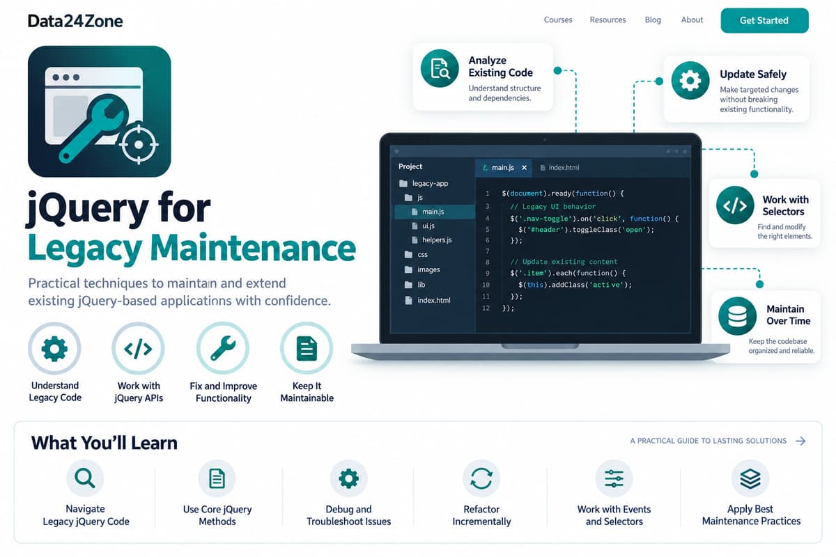 jQuery for Legacy Maintenance