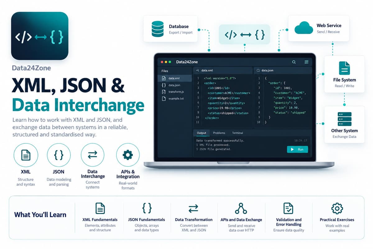 XML, JSON & Data Interchange