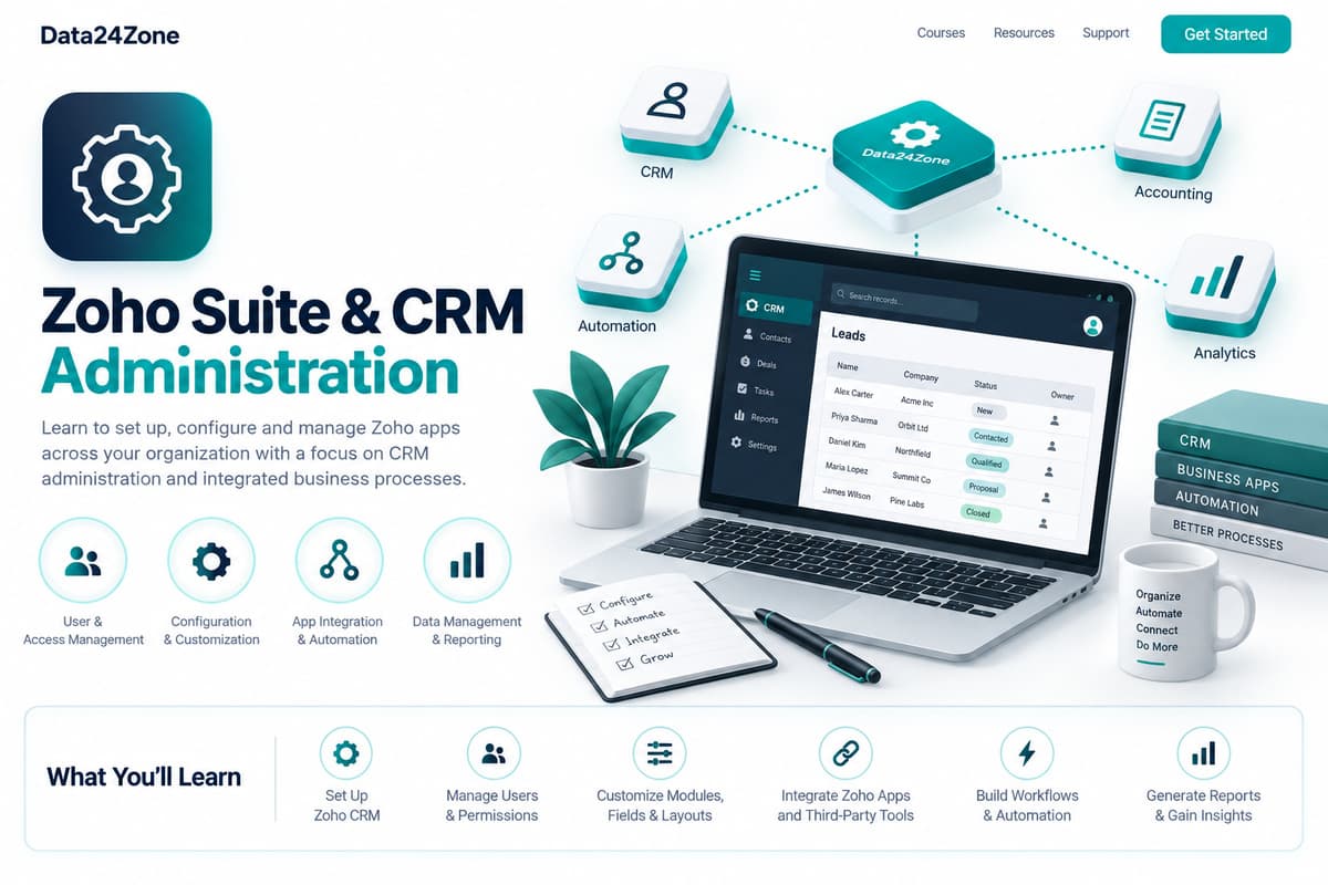 Zoho Suite & CRM Administration